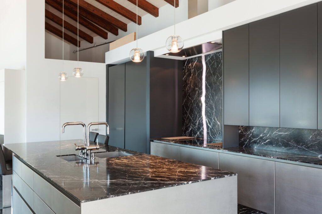 Dramatic stone surfaces
